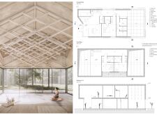 Honorable mention - yogahouseinthebog architecture competition winners